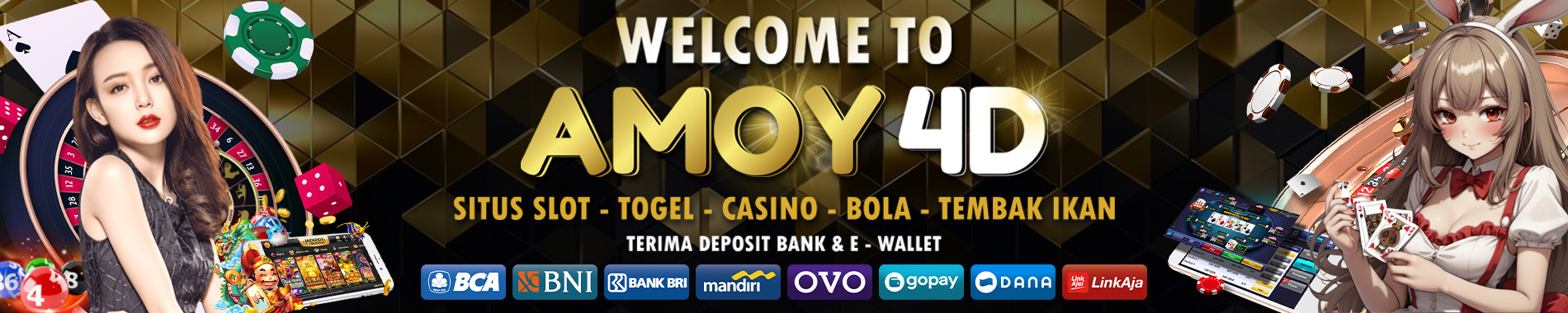 banner welcome promosi amoy4d